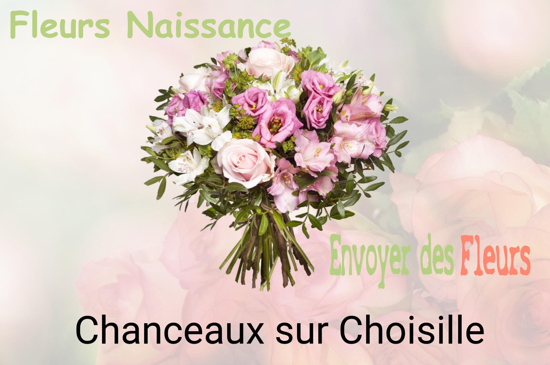 Bouquet de fleurs de naissance livré à Chanceaux-sur-Choisille