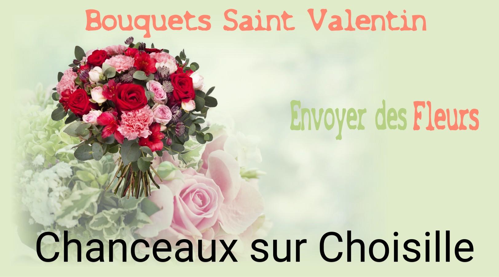 Roses de Saint-Valentin livrées à Chanceaux-sur-Choisille